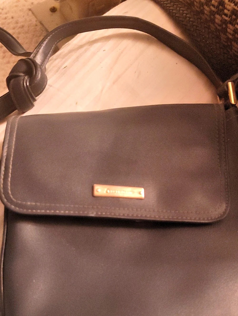 Liz Claiborne Black Shoulder Bag